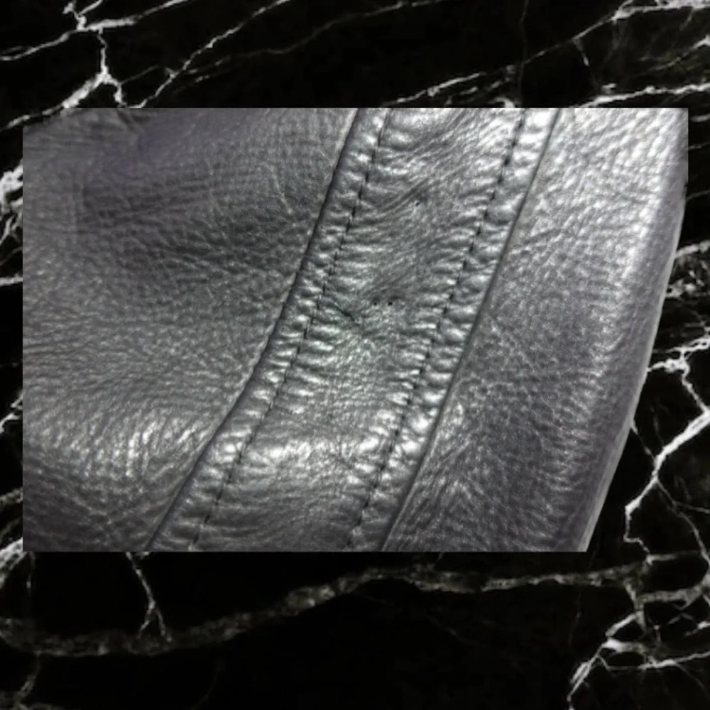 Black Rivet Leather Jacket - Picture 7 of 7